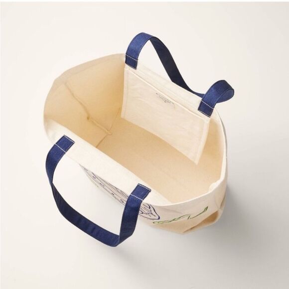 Kate Spade New York xTarget Fish Embroidered Canvas Tote Bag Fun Fashion - Picture 3 of 8